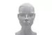 Swarovski SK1023 Eyeglasses Women's Semi Rim Cat Eye