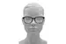 Vera Wang V579 Eyeglasses Women's Full Rim Square Optical Frame