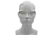 Versace VE1304 Eyeglasses Women's Semi Rim Cat Eye