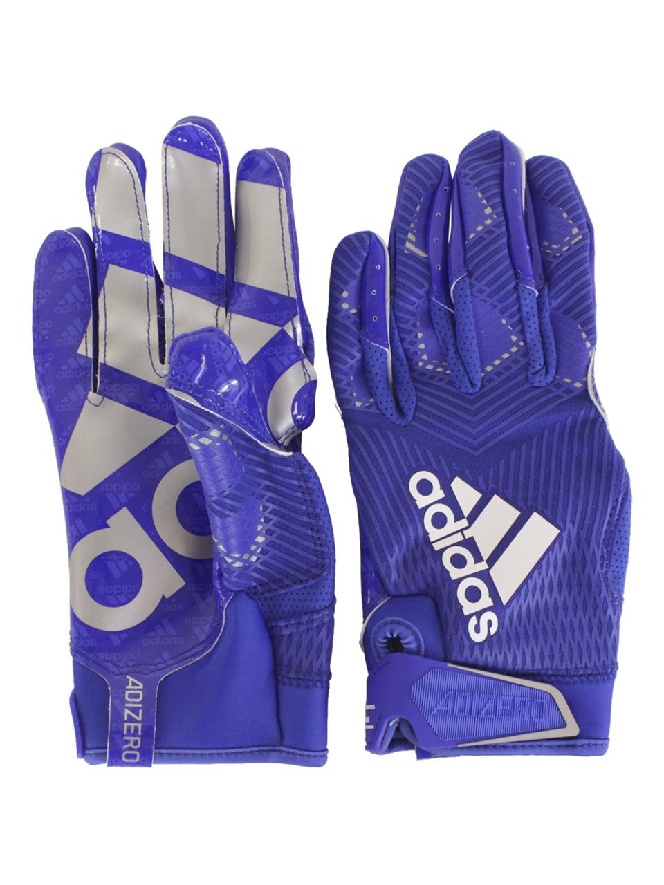 adidas football gloves blue