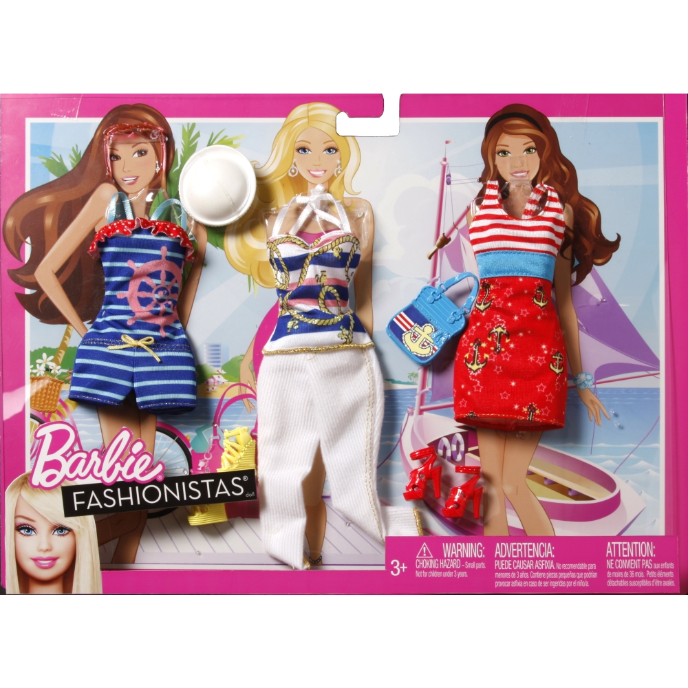 De controle krijgen Kwijting Dosering Barbie Fashionistas Marina Fashion Toy Pack | JoyLot.com