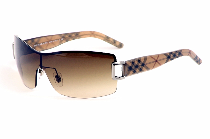 Burberry Sunglasses B3043 Gunmetal Shades