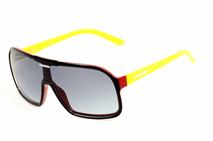 Carrera Sunglasses 5530 Black Yellow | JoyLot.com