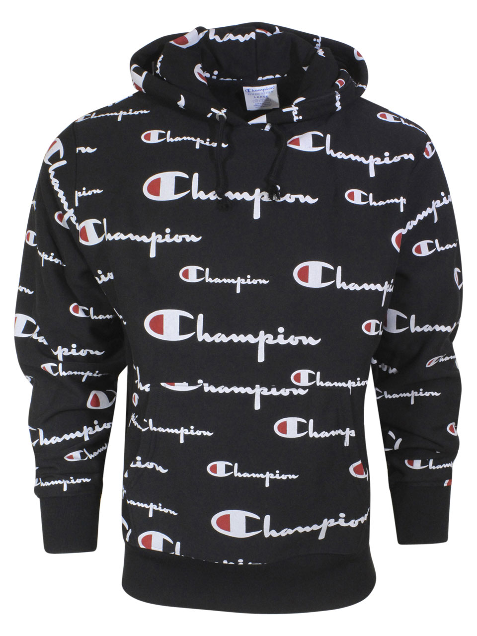 Champion men hoodie zip sweatshirt long sleeves 2 pockets open