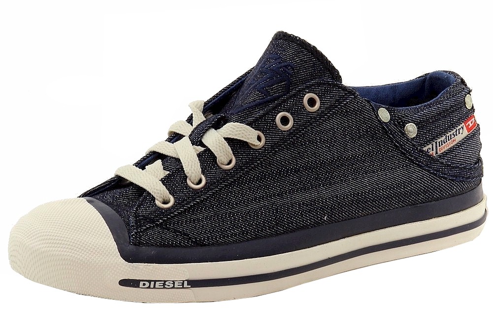 diesel canvas sneakers