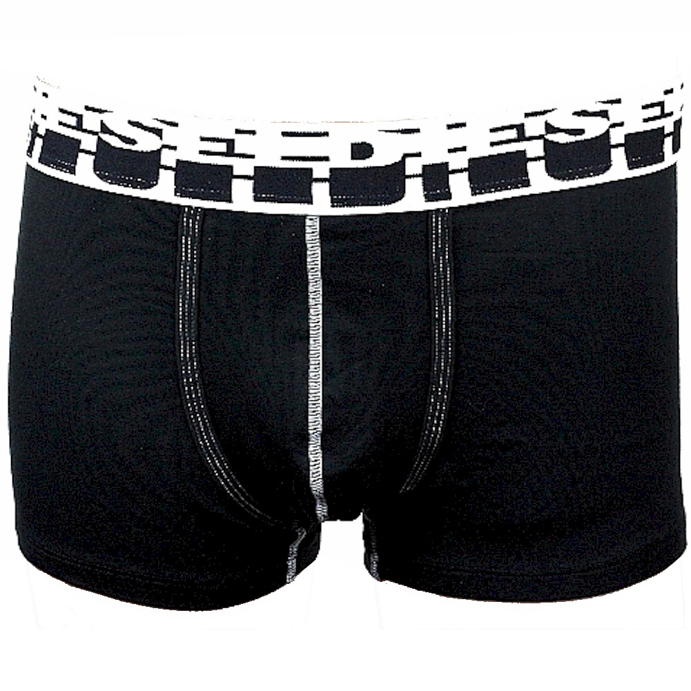 Diesel Men's UMBX-Rocco Black Boxer Brief Underwear | JoyLot.com