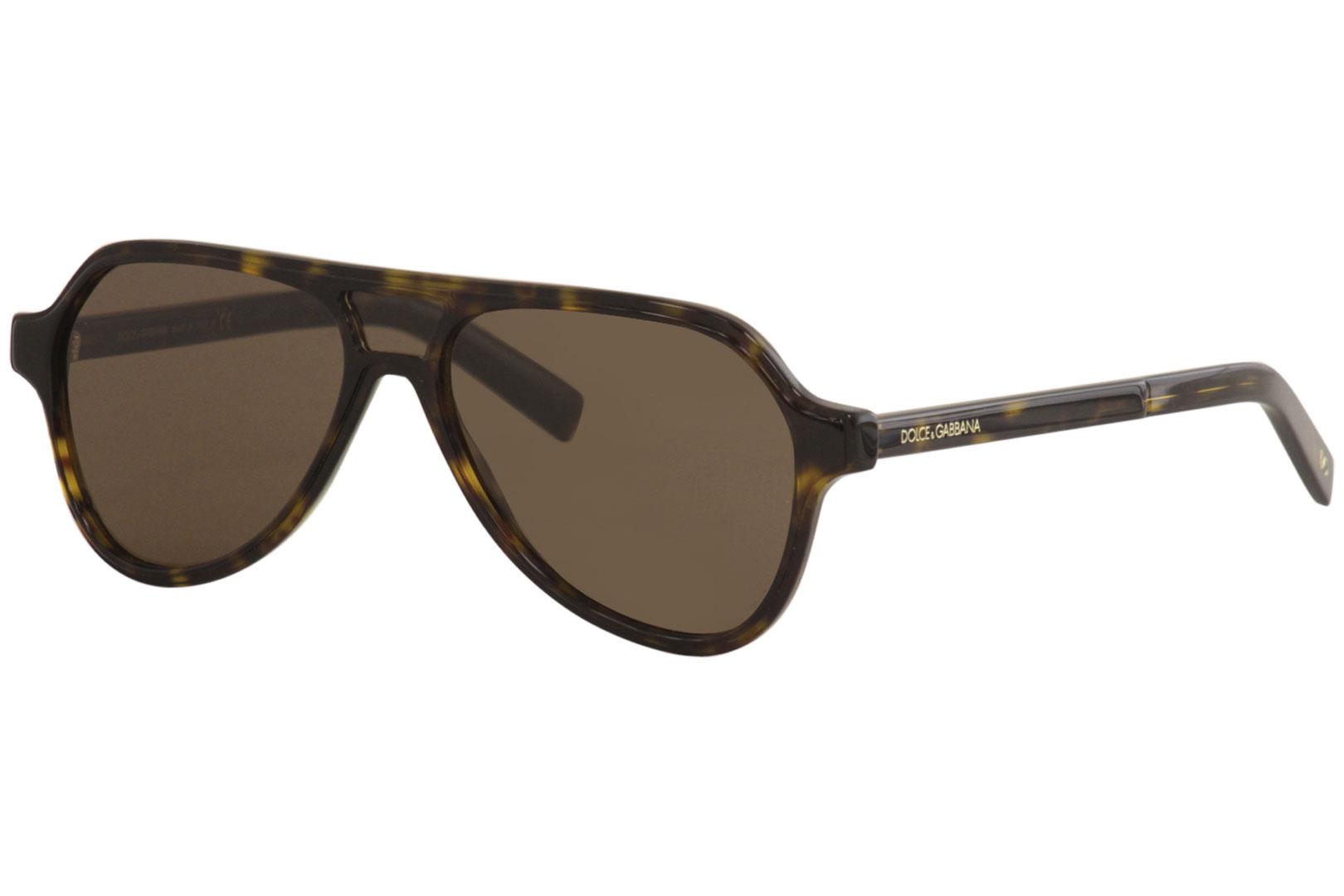 Dolce & Gabbana Men's D&G DG4355 DG/4355 Pilot Sunglasses | JoyLot.com
