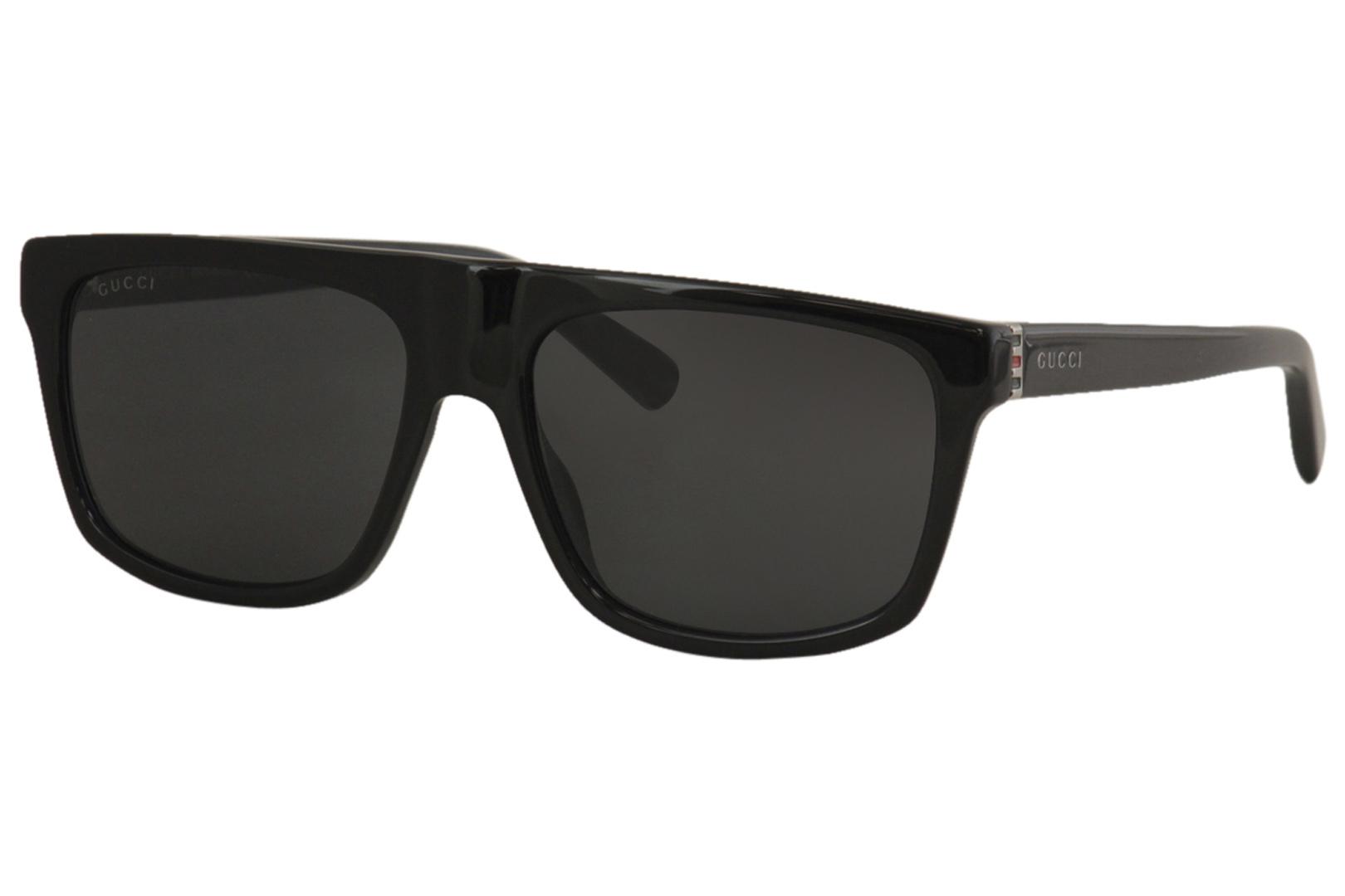 gucci men's rectangular sunglasses