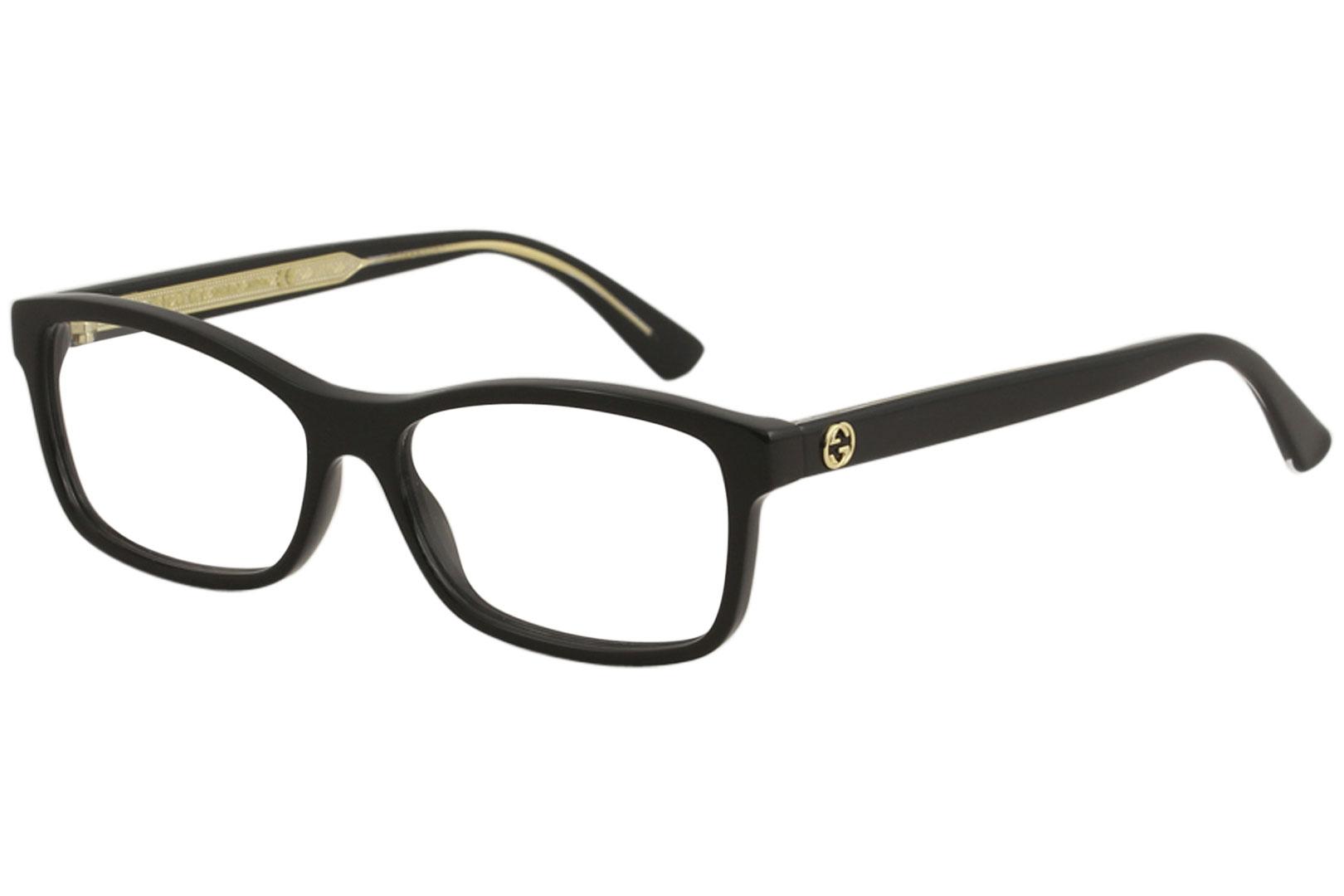 gucci glasses frames black