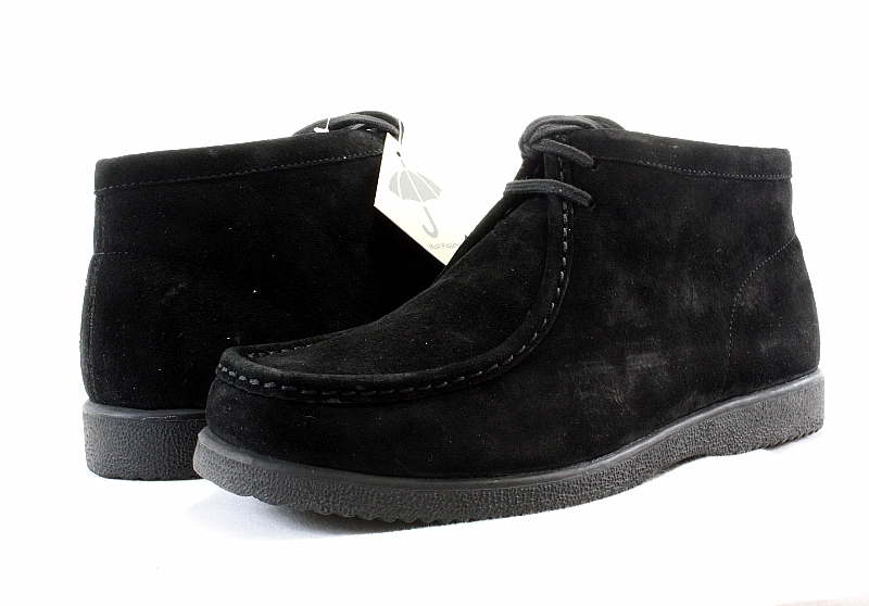 hush puppies black shoe