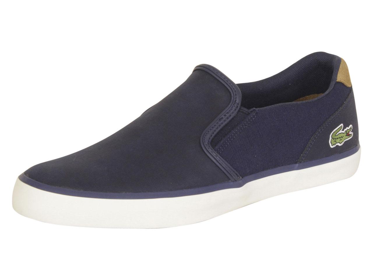 lacoste mens shoes slip on