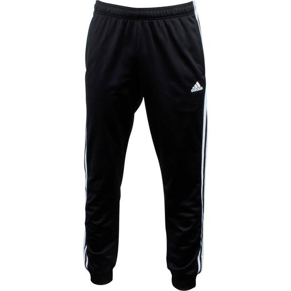  Adidas Men's Essentials 3-Stripe Tricot Pant Black/White Sport Pants 