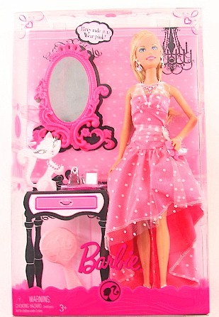  Barbie Pink Party Doll Toy N6180 