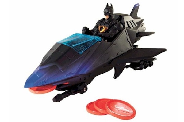  Batman The Dark Knight Disc Shooting Jet Toy 
