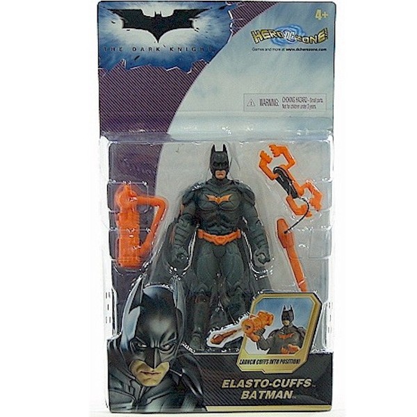  Batman The Dark Knight Elasto-Cuffs Posable Action Figure Toy 