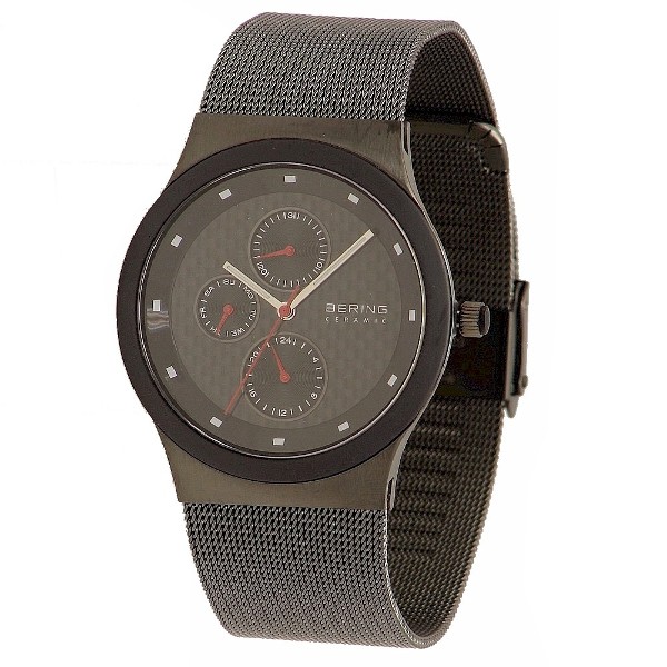  Bering Men's 32139-309 Ceramic Gunmetal Analog Watch 