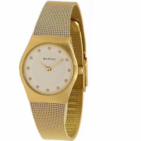  Bering Women's 11927-334 Classic Gold Analog Watch 