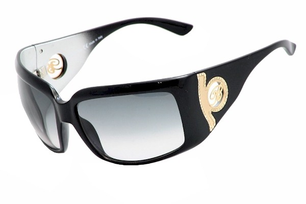  Blumarine Women's BM96461 BM/96461 118 Black/Gold Fashion Sunglasses 64mm 