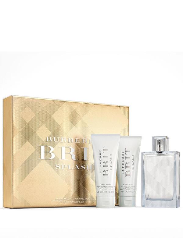  Burberry brit splash/burberry set (m) 