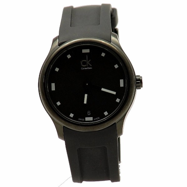  Calvin Klein Men's K2V214D1 Black Analog Watch 