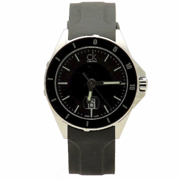  Calvin Klein Men's K2W21XD1 Black Analog Watch 