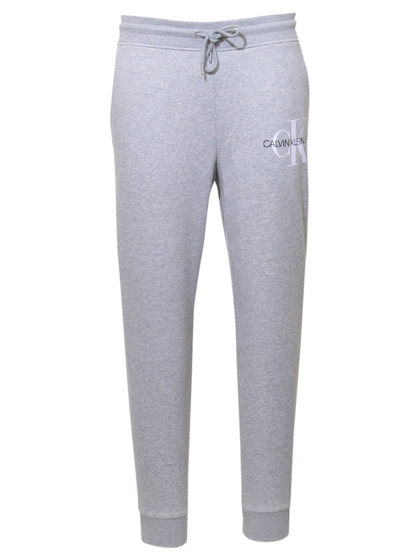 Calvin Klein Men's Monogram Logo Fleece Joggers Sweatpants Grey Heather Sz:  XXL