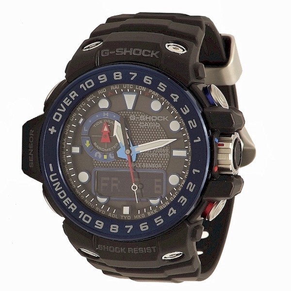  Casio G-Shock Men's Master Of G Series GWN1000B-1BCR Black Analog/Digital Watch 