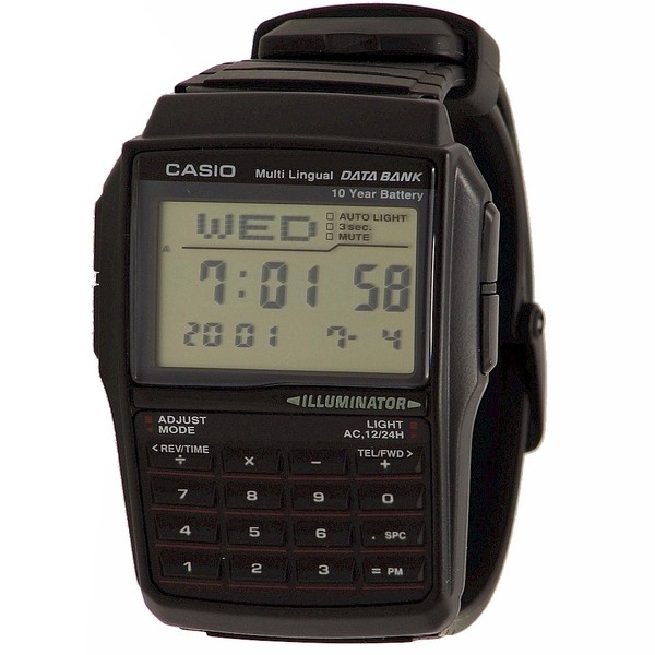  Casio Men's DBC32-1A Black Digital Watch 