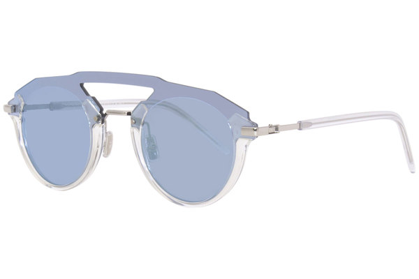 BRAND NEW DIOR CLUB1 BLUE VISOR  Dior, Mirrored sunglasses women