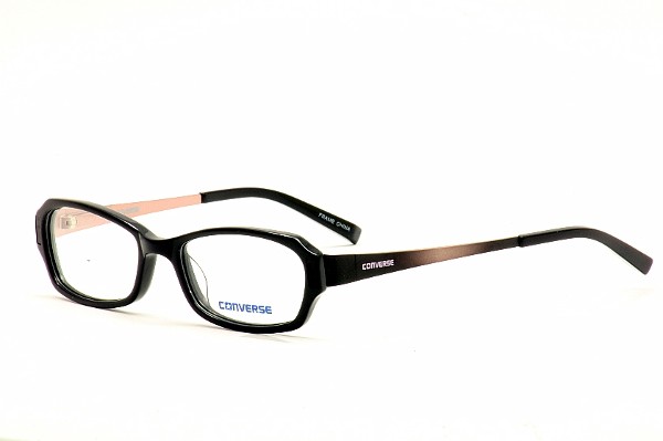  Converse Eyeglasses New Crayons Black Full Rim Optical Frame 