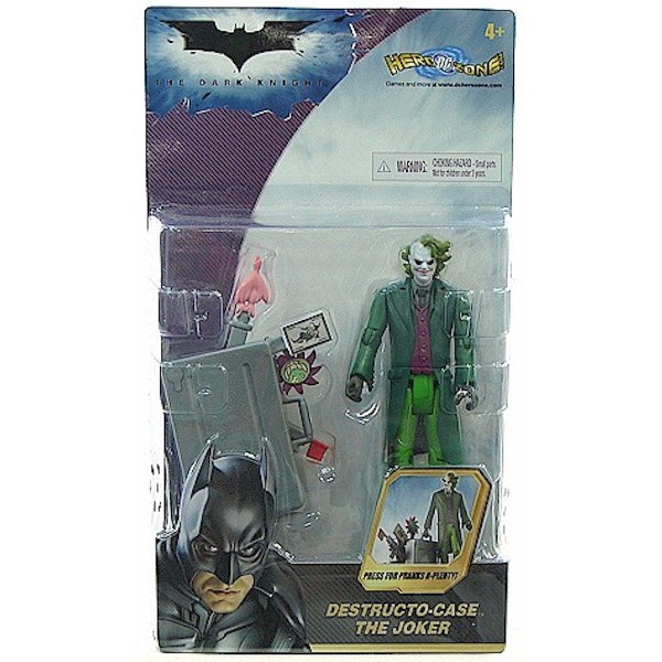  DC The Dark Knight Destructo-Case The Joker Batman Movie Action Figure Toy 