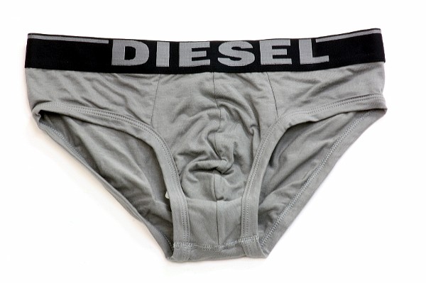  Diesel Men's Underwear UMBR-Joel Stone/Grey Briefs 