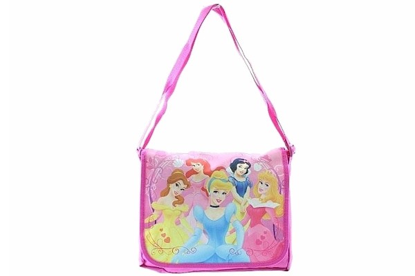  Disney Princess Pink Messenger Bag Toddler Size Book Bag 