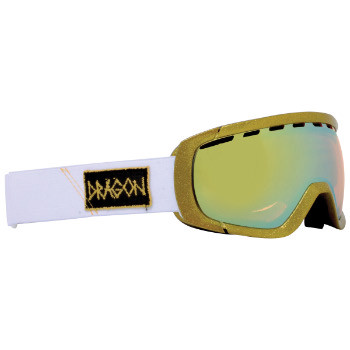  Dragon ROGUE Hog Wild Gold Ionized 722-2908 Snow Goggles 