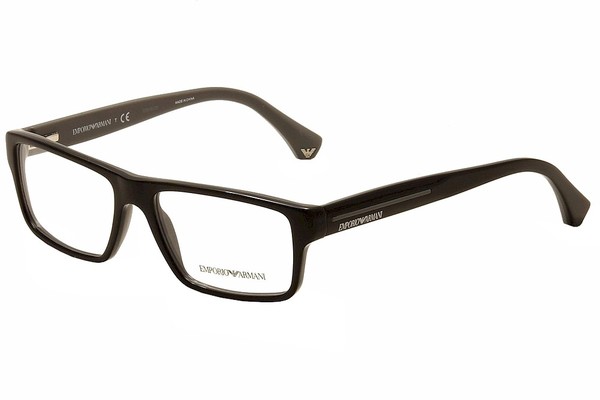 Emporio Armani Men's Eyeglasses EA3013 EA/3013 Full Rim Optical Frame ...