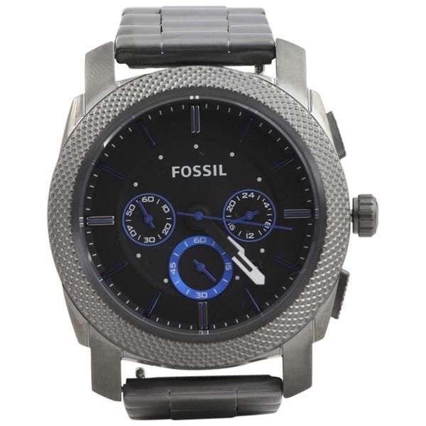  Fossil Men's FS4931 Smoke Stainless Steel Chronograph Analog Watch 