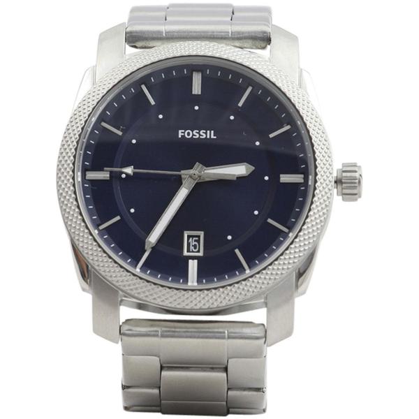  Fossil Men's FS5340 Silver Stainless Steel Analog Watch 