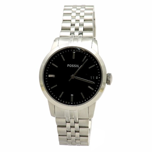  Fossil Men's Townsman FS4818 Silver Stainless Steel Analog Watch 