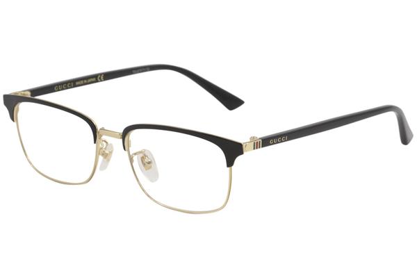 Janice Slid Magtfulde Gucci Men's Eyeglasses GG0131O GG/0131/O Full Rim Optical Frame | JoyLot.com