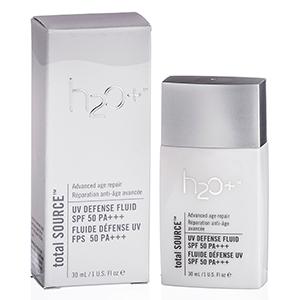 H2o plus/total source uv defense fluid spf 50 1.0 oz