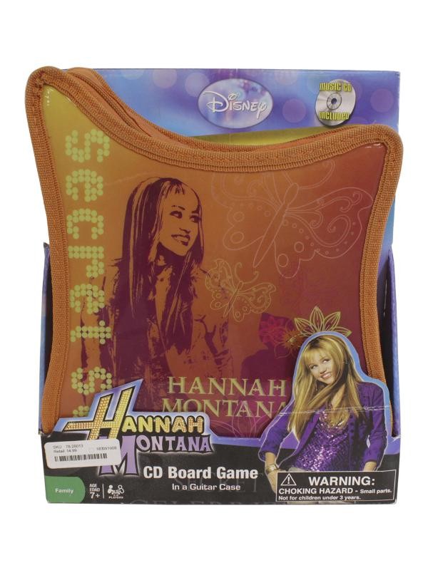  Hannah Montana CD Board Game in a Guitar Case 