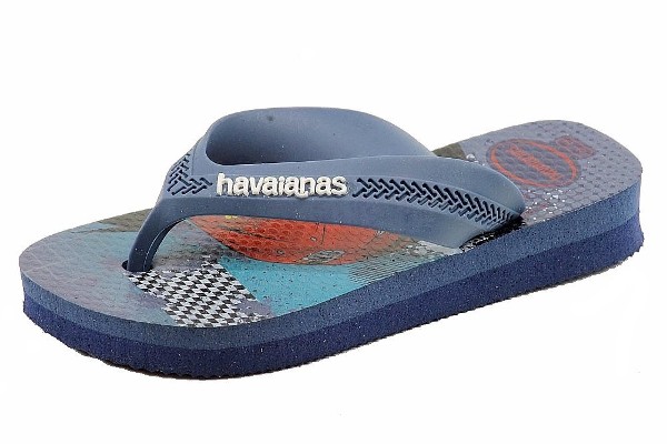  Havaianas Boy's Max Cars Navy Fashion Flip Flop Sandal Shoes 