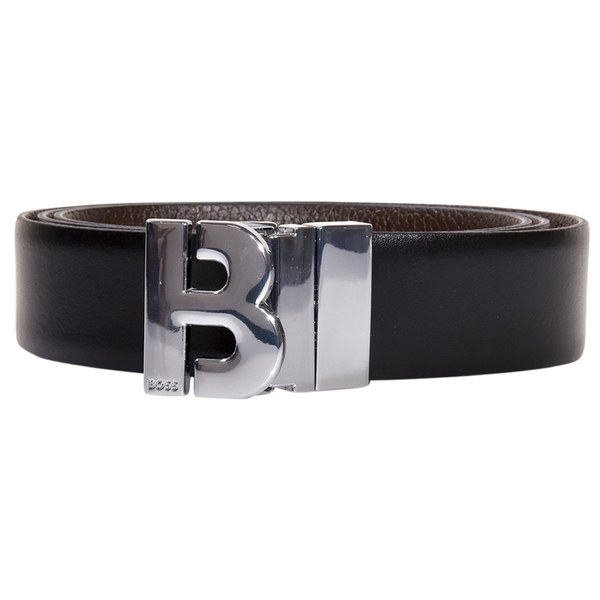 Hugo Boss Men S B Icon Belt Black Brown Reversible Genuine Leather Belt Joylot Com