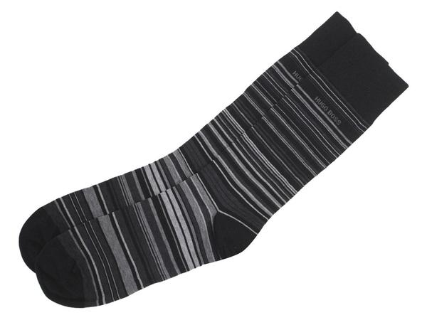 Hugo Boss Mens Rs Stripe Dress Sock