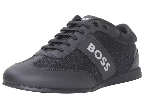 Hugo Boss Men's Rusham Sneakers Mesh Trainer Shoes Low-Top White Sz: 9 ...