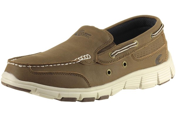  Island Surf Men's Yacht Dark Brown Slip On Casual Shoes 