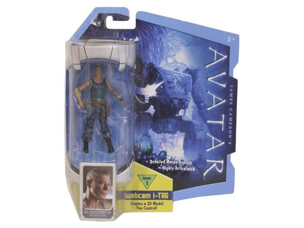  James Cameron's Avatar RDA Colonel Miles Quaritch Action Figure Toy 