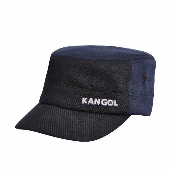 Kangol Men's Military Cap K0471FA Textured Wool Army Hat | JoyLot.com
