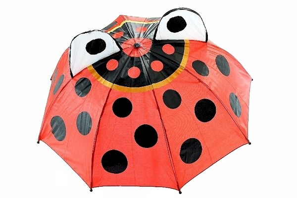  Ladybug Girl's Red Dome Umbrella 