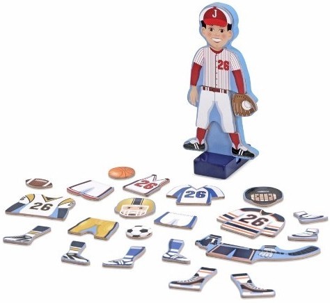  Melissa & Doug Magnetic Pretend Play Jack Set Kid Toy # 3547 